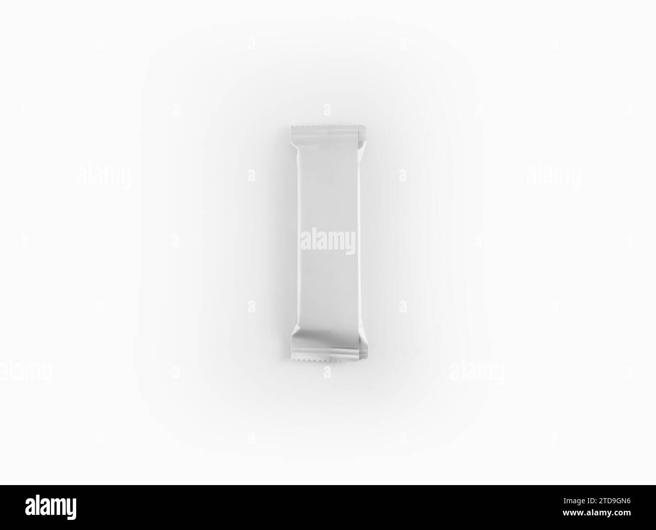 Bar Chocolate Packaging Mockup 3D Rendering Foto Stock