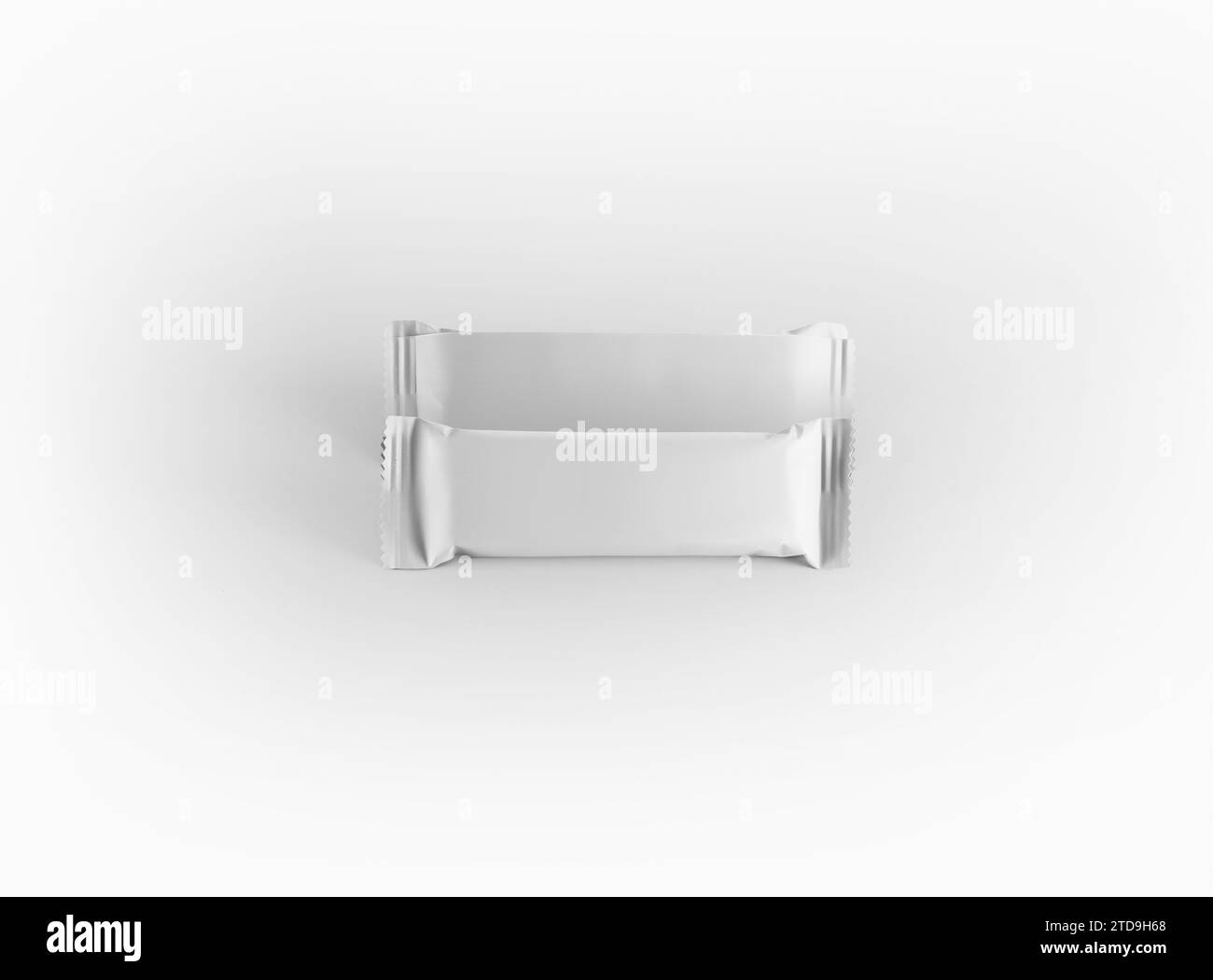 Bar Chocolate Packaging Mockup 3D Rendering Foto Stock