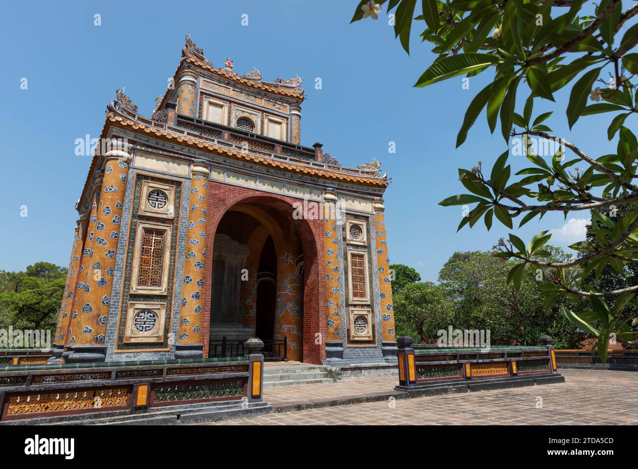 La tomba di Re tu Duc (nota anche come Khiem Lang) è una reliquia storica nel complesso dei monumenti di Hue. (Foto CTK/Ondrej Zaruba) Foto Stock