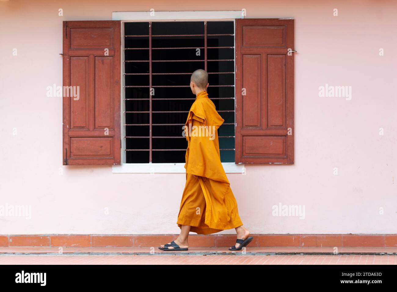 La Pagoda Thien Mu (vale a dire la Pagoda delle fate del cielo), nota anche come Pagoda Linh Mu, è una delle pagoda più affascinanti e antiche della città di Hue (CTK pH Foto Stock