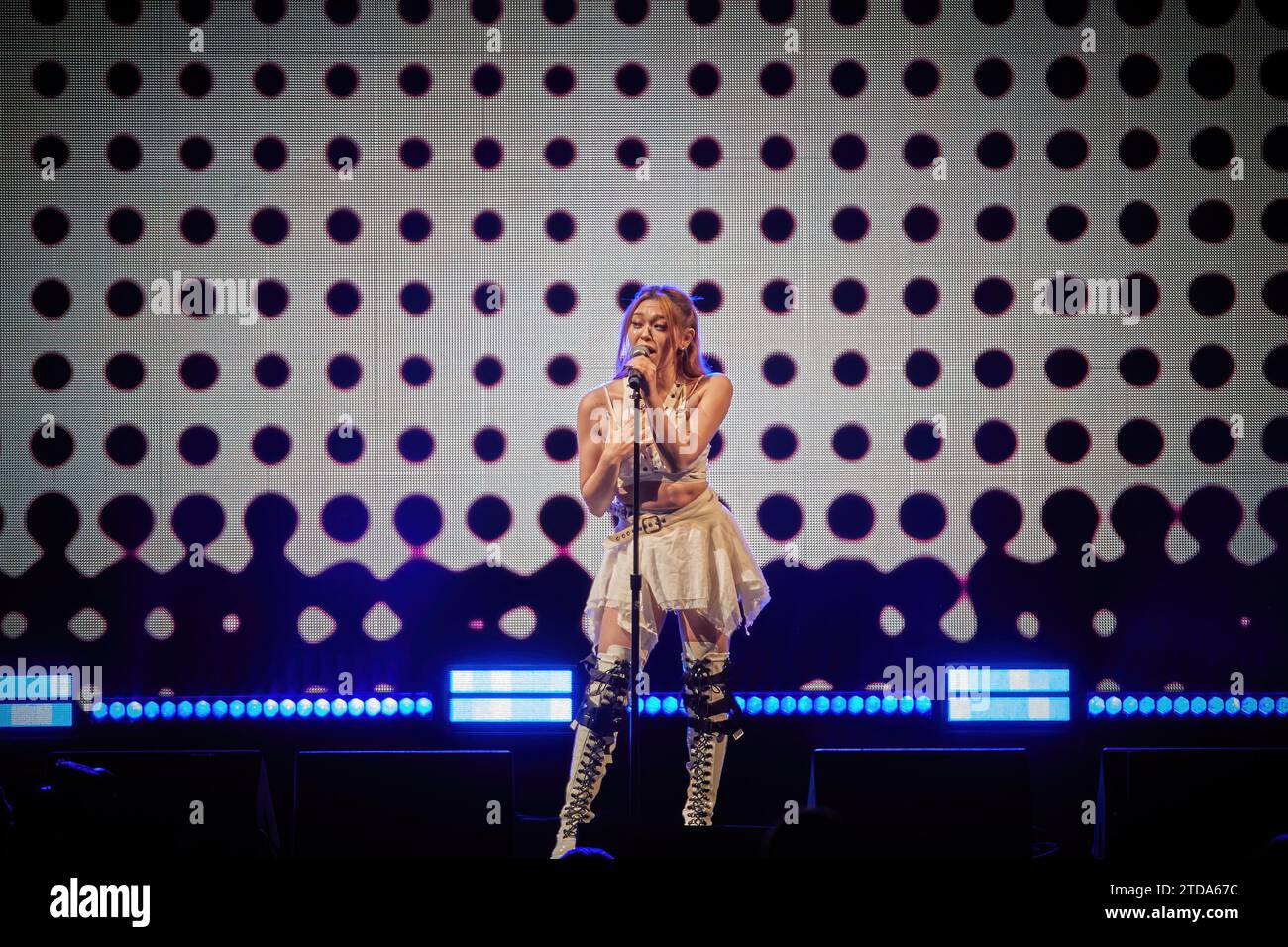 16 dicembre 2023. Sunrise, Florida, USA. Alexa. Jingle Ball 2023 di iHeartRadio Y100 presente da Capital One. Da FLL a Miami. Foto Stock