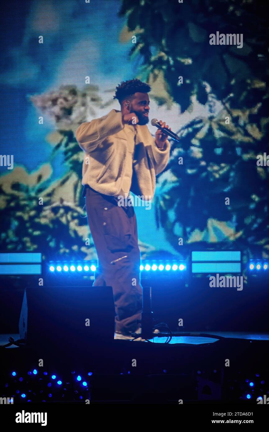 16 dicembre 2023. Sunrise, Florida, USA. Paul Russell. Jingle Ball 2023 di iHeartRadio Y100 presente da Capital One. Da FLL a Miami. Foto Stock