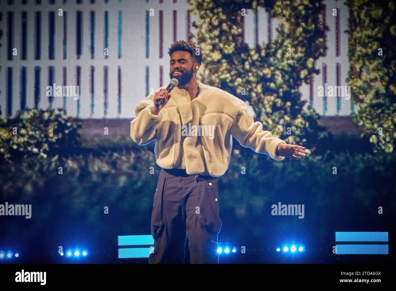 16 dicembre 2023. Sunrise, Florida, USA. Paul Russell. Jingle Ball 2023 di iHeartRadio Y100 presente da Capital One. Da FLL a Miami. Foto Stock