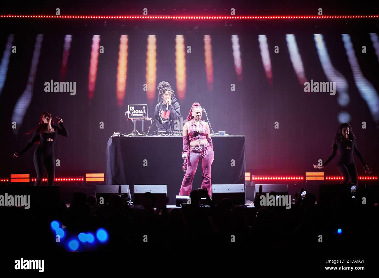 16 dicembre 2023. Sunrise, Florida, USA. Kaliii. Jingle Ball 2023 di iHeartRadio Y100 presente da Capital One. Da FLL a Miami. Foto Stock