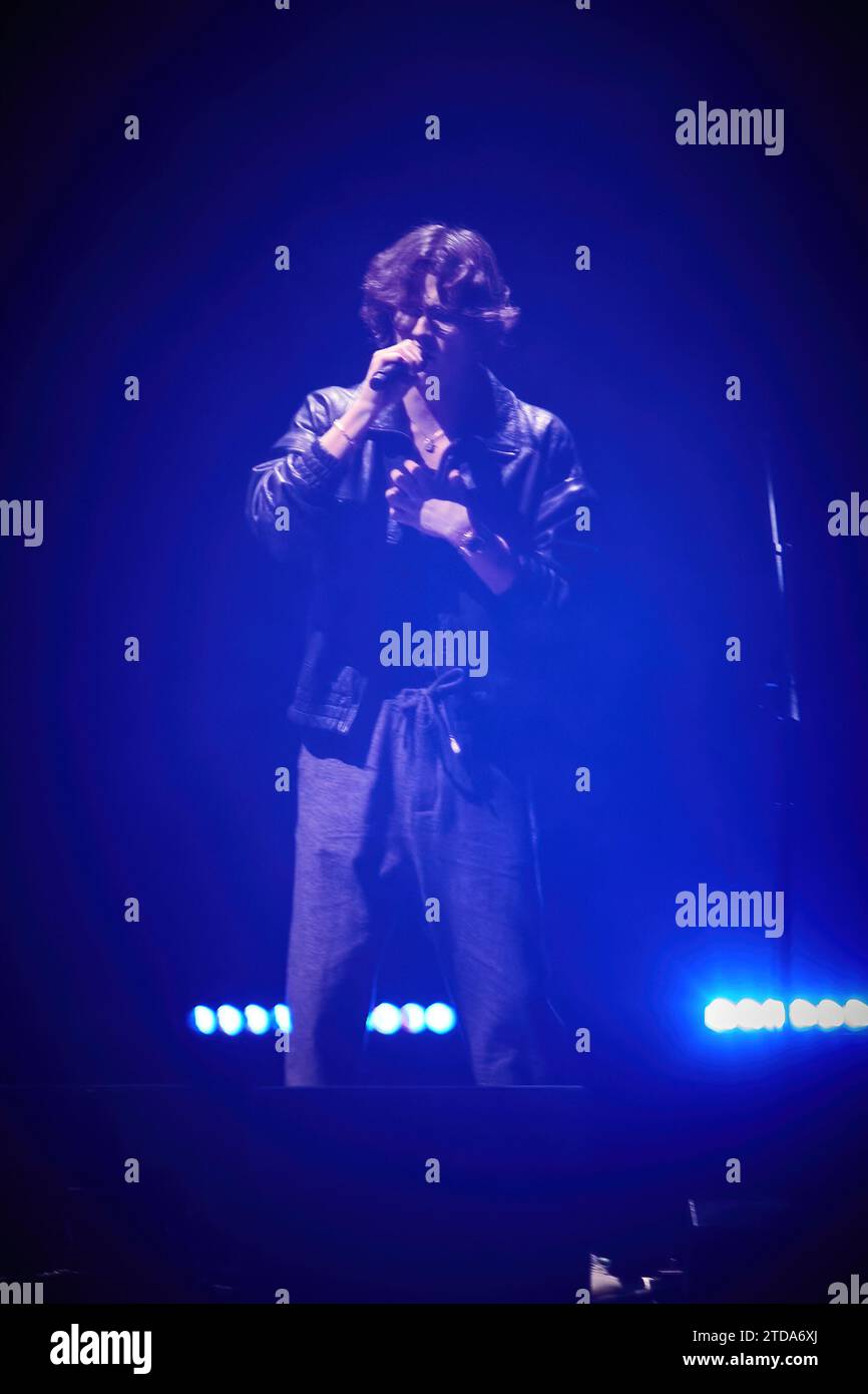 16 dicembre 2023. Sunrise, Florida, USA. David Kushner. Jingle Ball 2023 di iHeartRadio Y100 presente da Capital One. Da FLL a Miami. Foto Stock