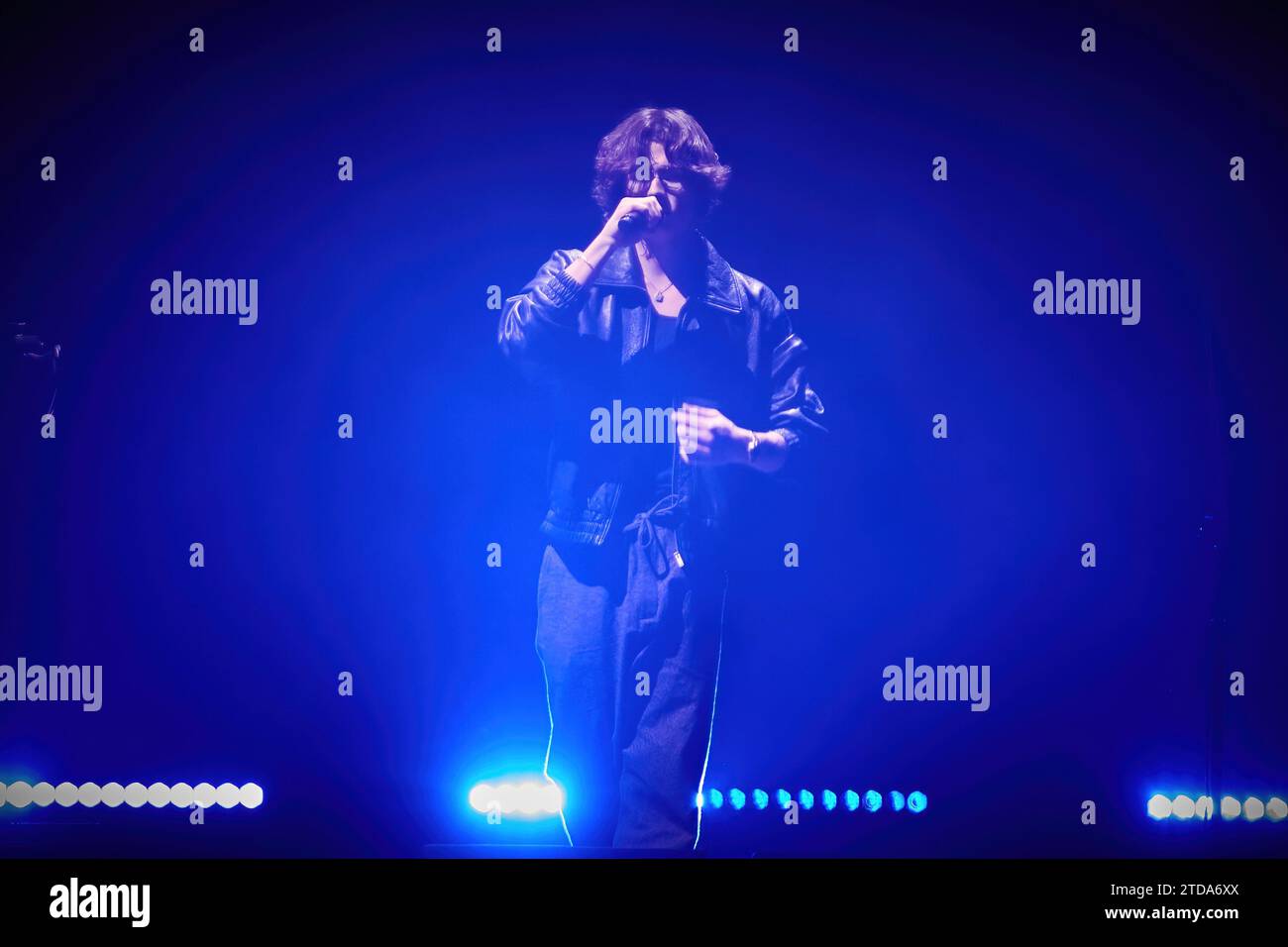 16 dicembre 2023. Sunrise, Florida, USA. David Kushner. Jingle Ball 2023 di iHeartRadio Y100 presente da Capital One. Da FLL a Miami. Foto Stock