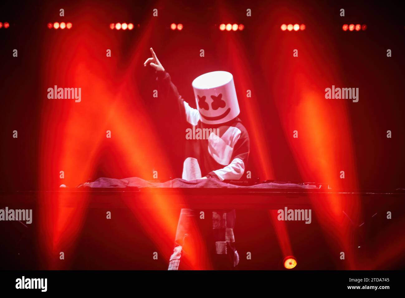 16 dicembre 2023. Sunrise, Florida, USA. Marshmello. Jingle Ball 2023 di iHeartRadio Y100 presente da Capital One. Da FLL a Miami. Foto Stock