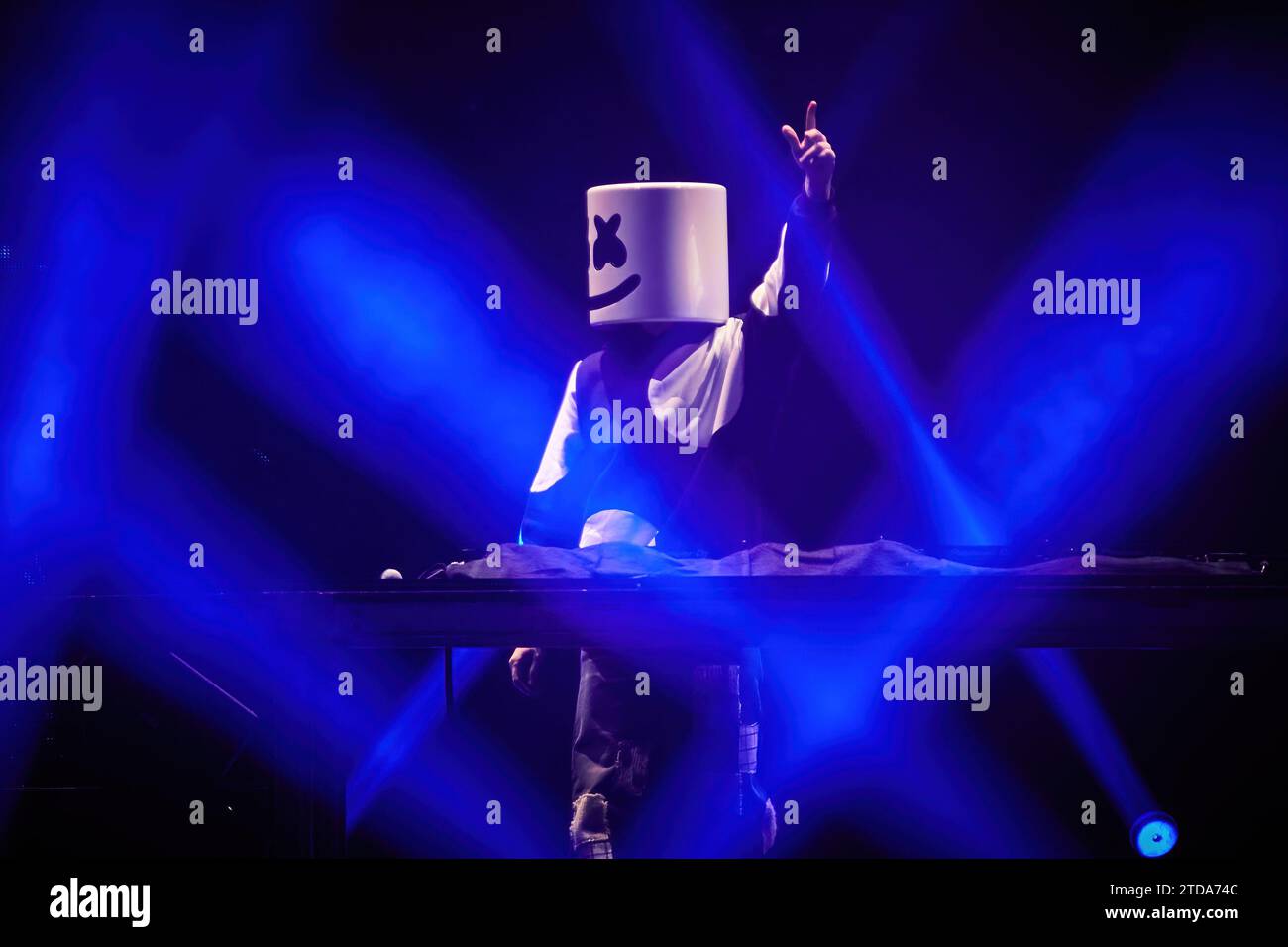 16 dicembre 2023. Sunrise, Florida, USA. Marshmello. Jingle Ball 2023 di iHeartRadio Y100 presente da Capital One. Da FLL a Miami. Foto Stock