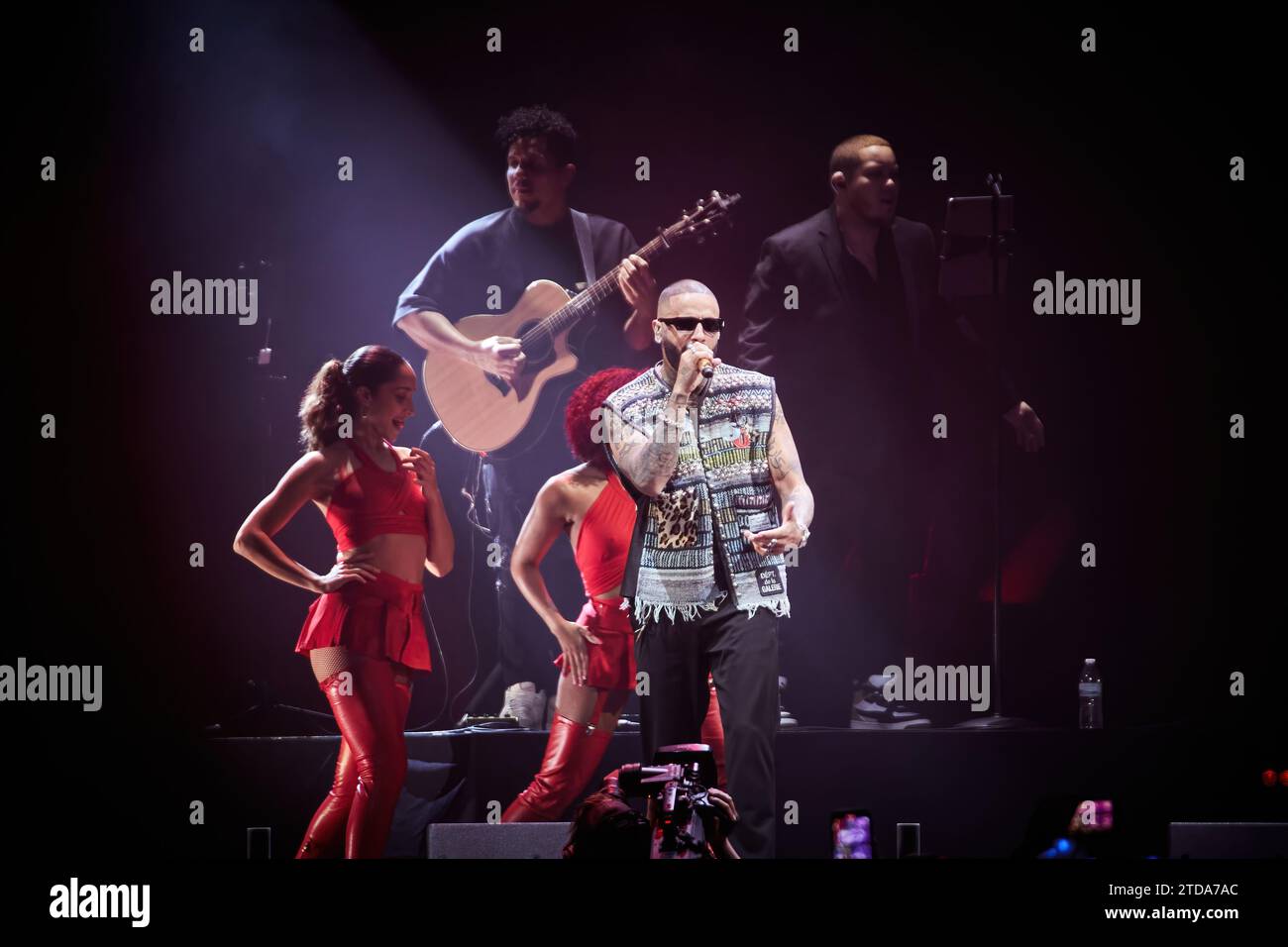 16 dicembre 2023. Sunrise, Florida, USA. Nicky Jam. Jingle Ball 2023 di iHeartRadio Y100 presente da Capital One. Da FLL a Miami. Foto Stock