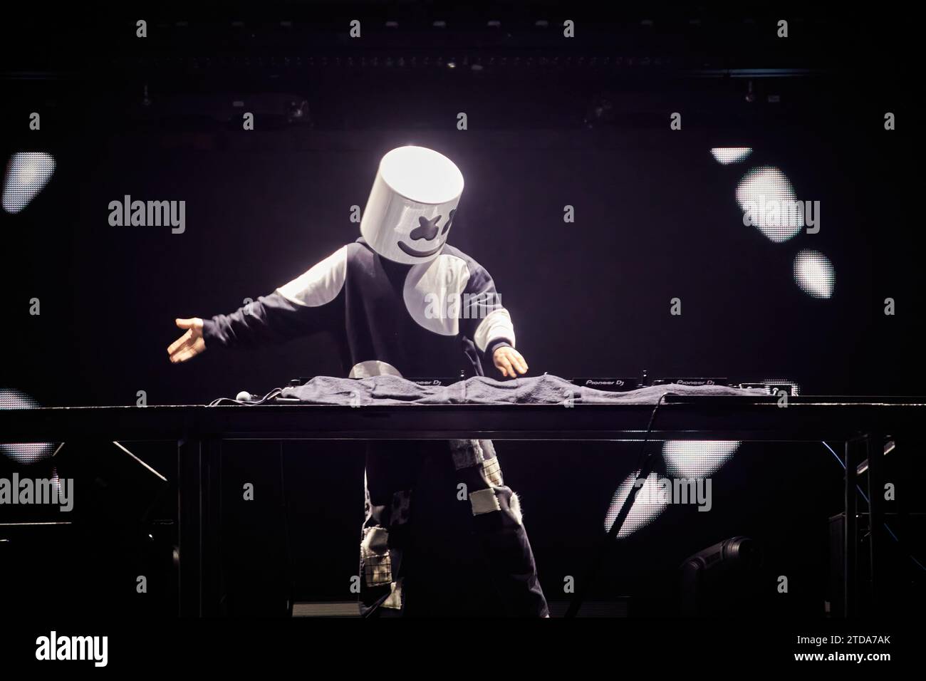 16 dicembre 2023. Sunrise, Florida, USA. Marshmello. Jingle Ball 2023 di iHeartRadio Y100 presente da Capital One. Da FLL a Miami. Foto Stock