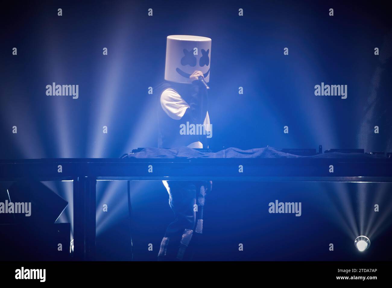 16 dicembre 2023. Sunrise, Florida, USA. Marshmello. Jingle Ball 2023 di iHeartRadio Y100 presente da Capital One. Da FLL a Miami. Foto Stock