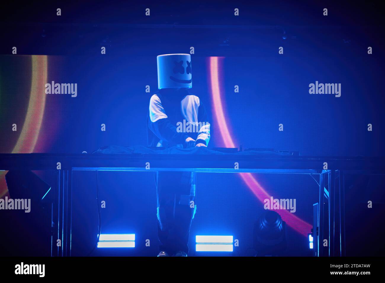 16 dicembre 2023. Sunrise, Florida, USA. Marshmello. Jingle Ball 2023 di iHeartRadio Y100 presente da Capital One. Da FLL a Miami. Foto Stock