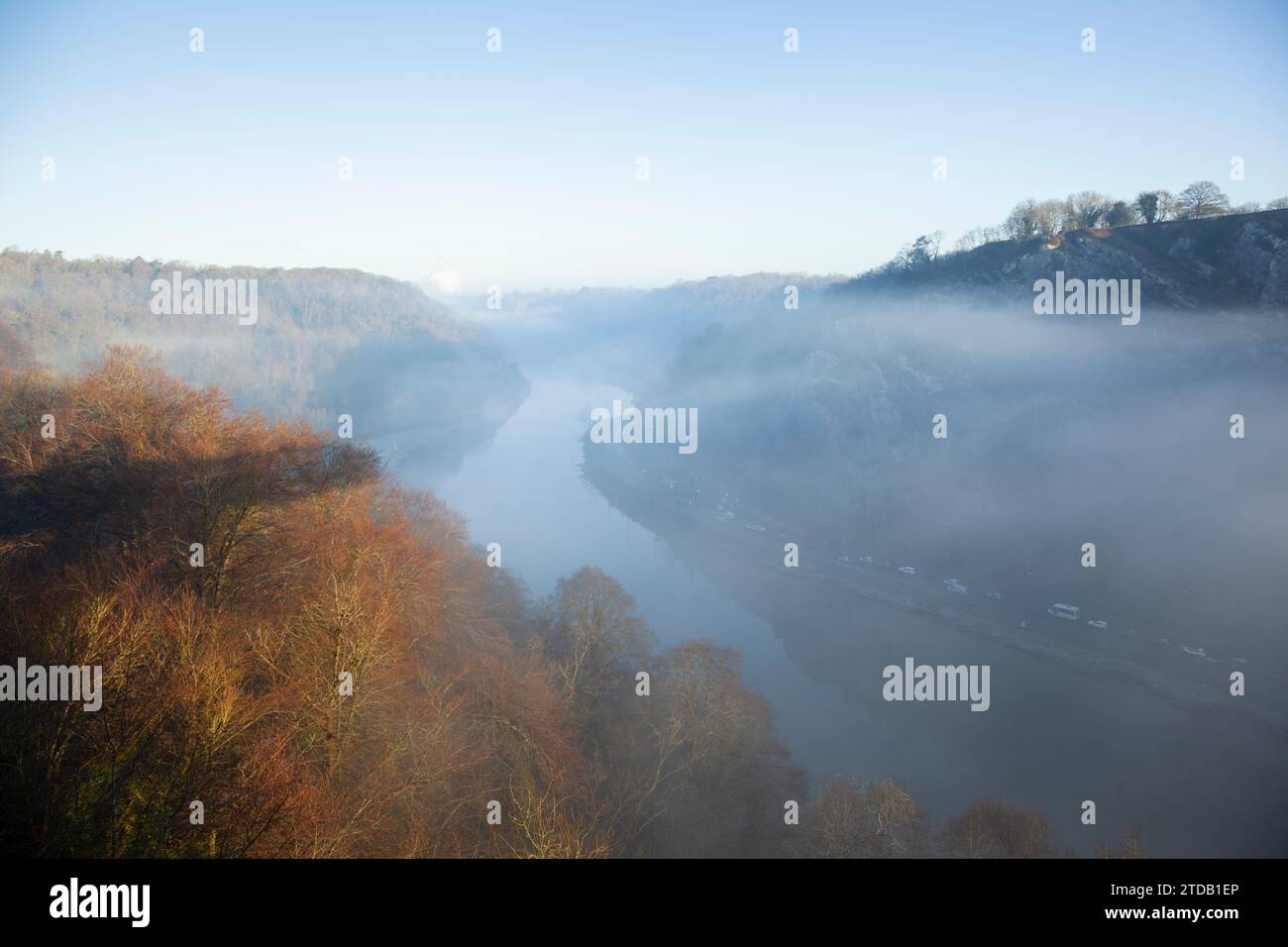 L'Avon Gorge, Bristol. REGNO UNITO. Foto Stock