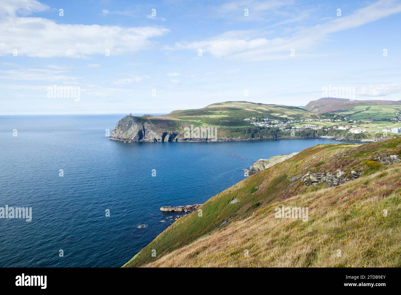Port Erin. Isola di Man, Regno Unito. Foto Stock