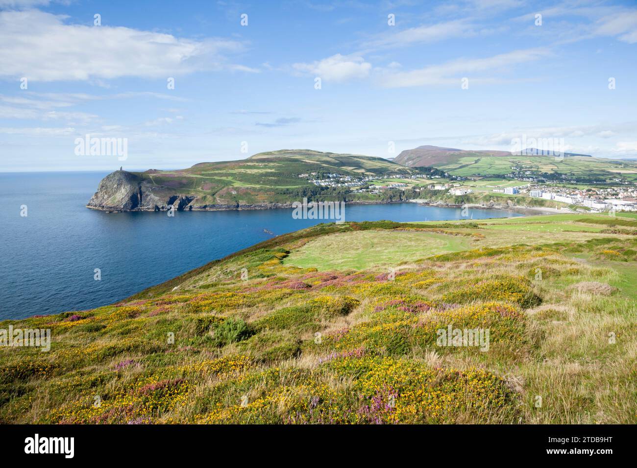 Port Erin. Isola di Man, Regno Unito. Foto Stock