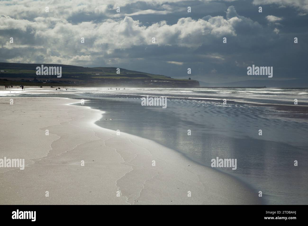 Portstewart Beach, Irlanda del Nord. REGNO UNITO. Foto Stock
