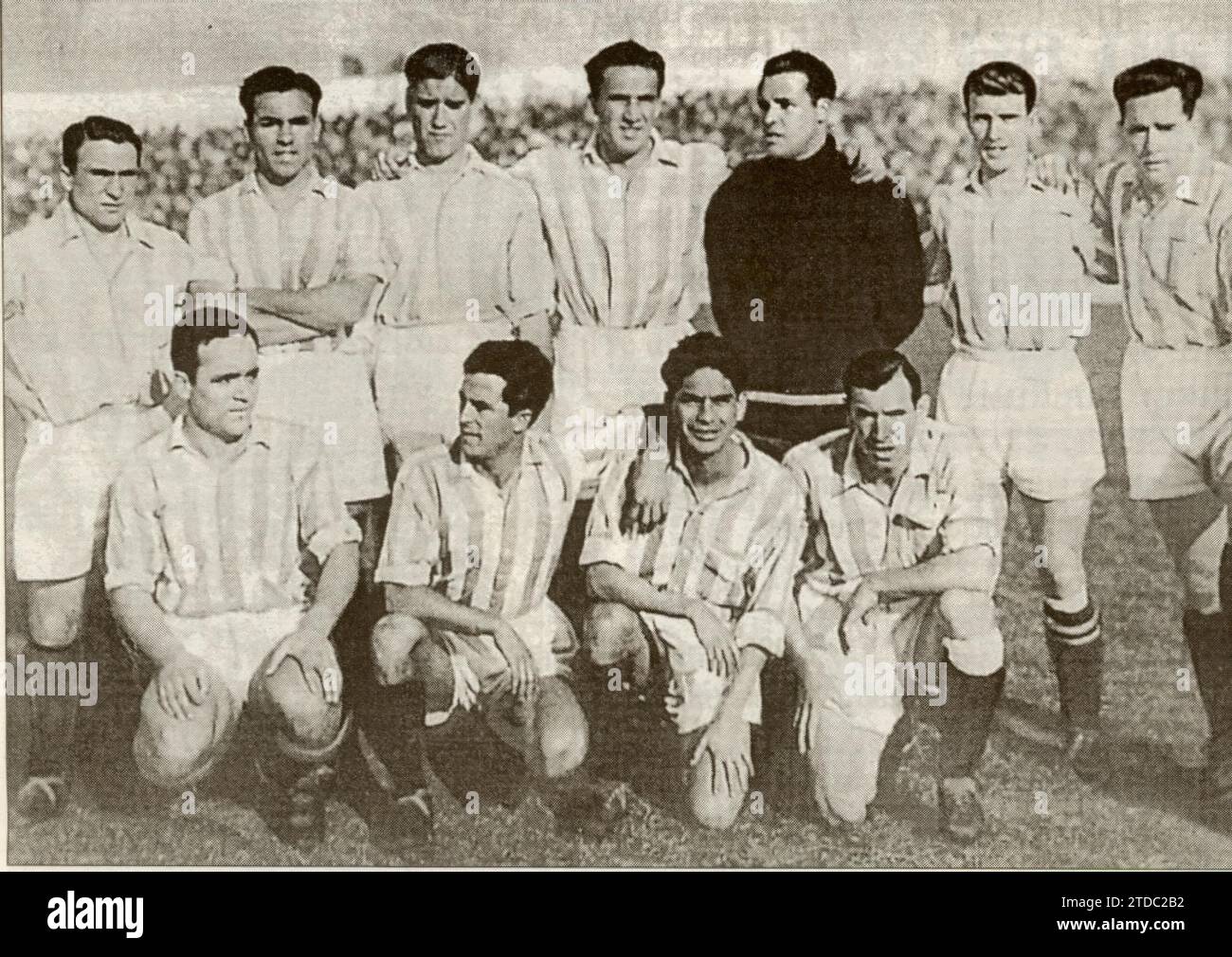 Betis ha vinto il suo unico titolo di campionato nella stagione 1934-35. Crediti: Album / Archivo ABC Foto Stock