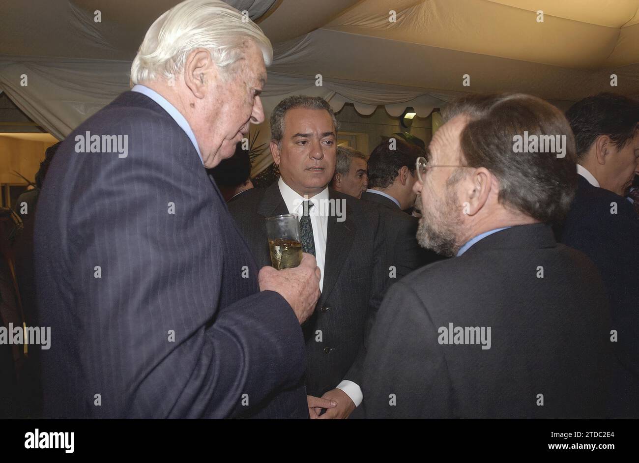 12/11/2002, premio Joaquín Romero Murube. In ABC. Crediti: Album / Archivo ABC / Díaz Japón Foto Stock