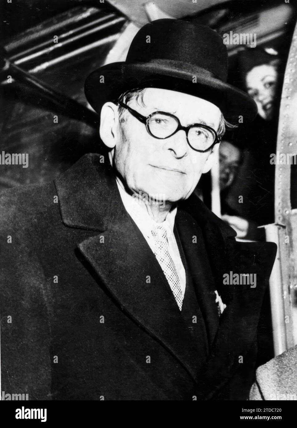12/31/1959. Una delle ultime fotografie di Eliot. Crediti: Album / Archivo ABC Foto Stock