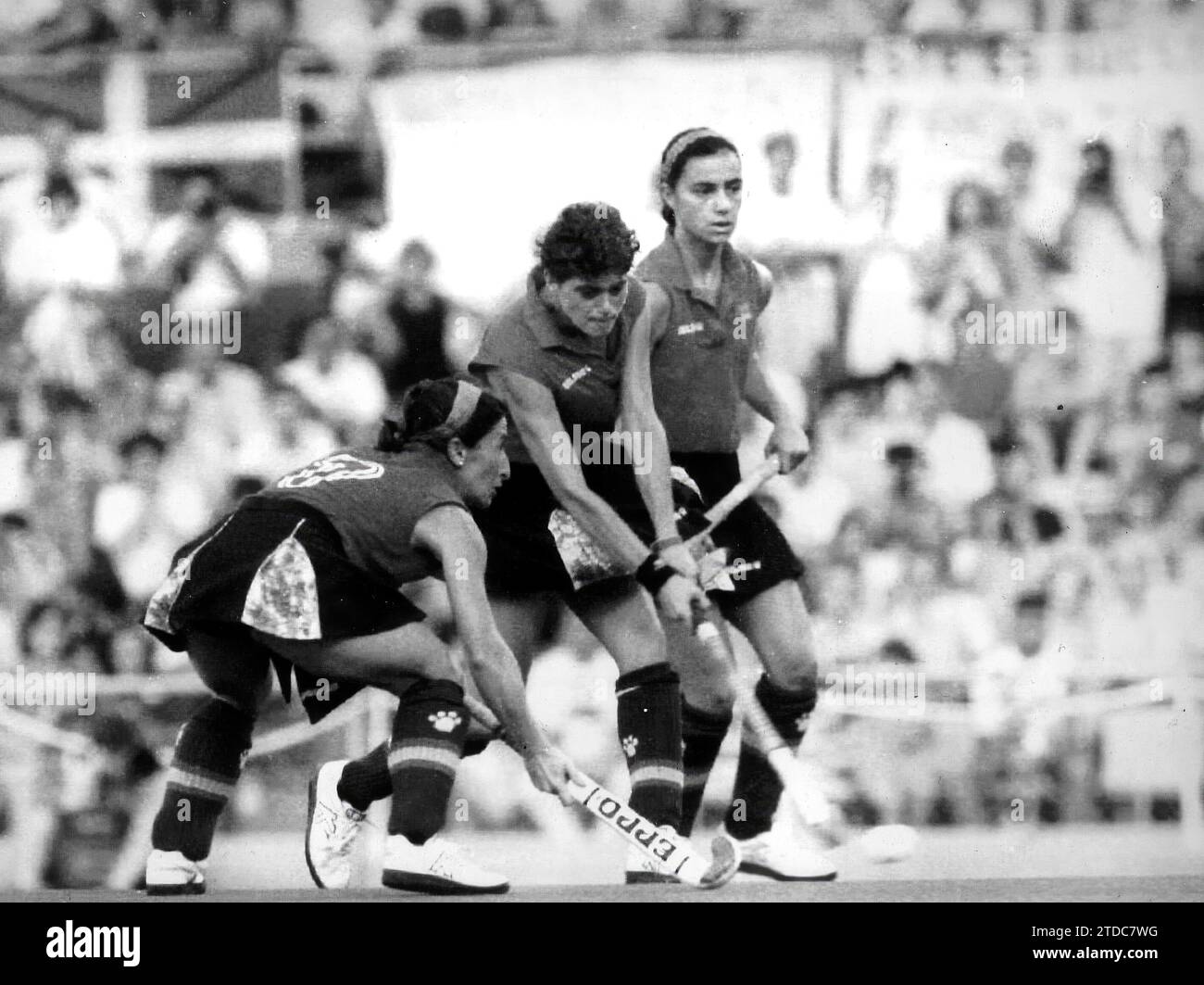 08/07/1992. Barcellona...8..8..92...Giochi Olimpici di Barcellona 92...Oro nell'hockey su prato. Crediti: Album / Archivo ABC / Miguel Berrocal Foto Stock