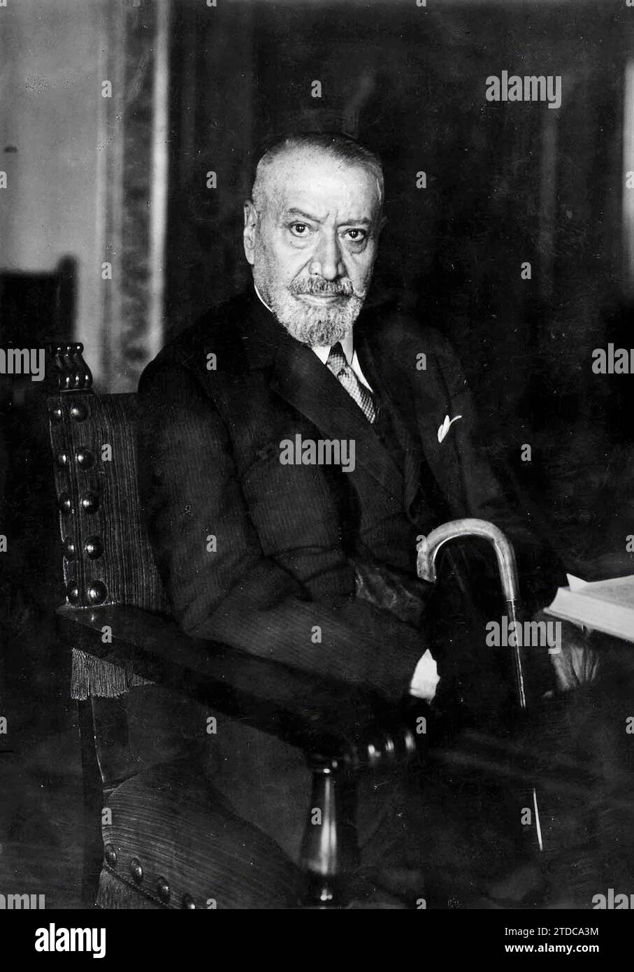 12/31/1929. José Francos Rodríguez. Crediti: Album / Archivo ABC Foto Stock