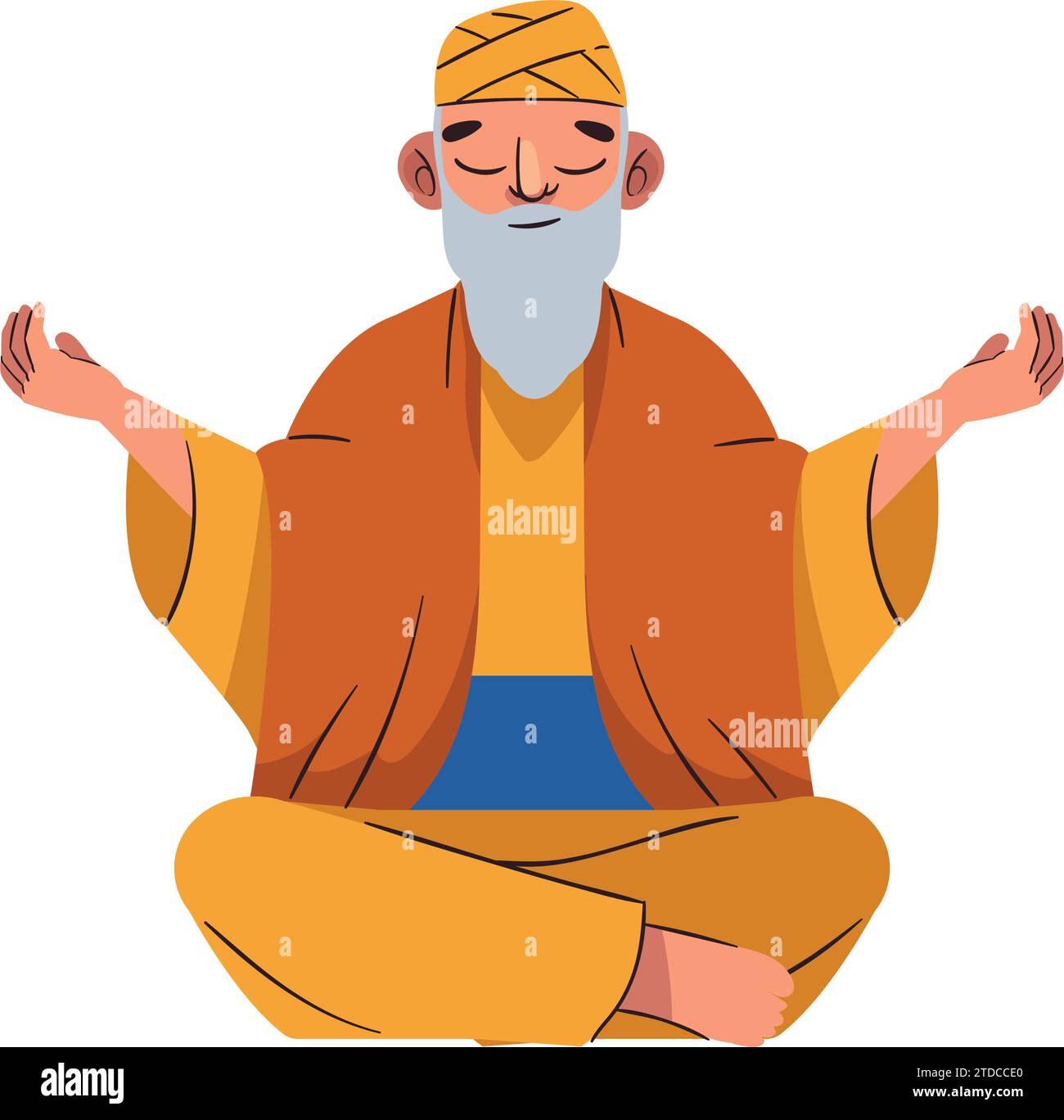 cultura indù guru nanak jayanti Illustrazione Vettoriale