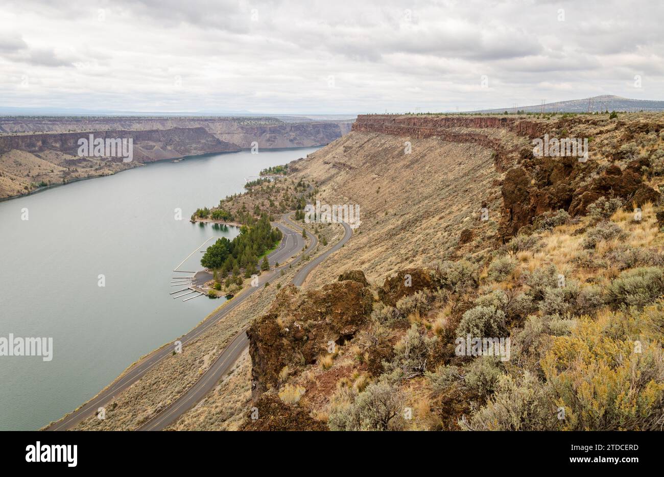 Il Cove Palisades State Park, Oregon Foto Stock