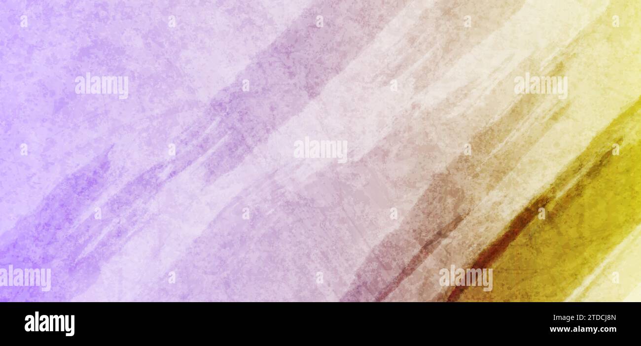 I grunge viola e arancio creano uno sfondo astratto. Progettazione vettoriale Illustrazione Vettoriale