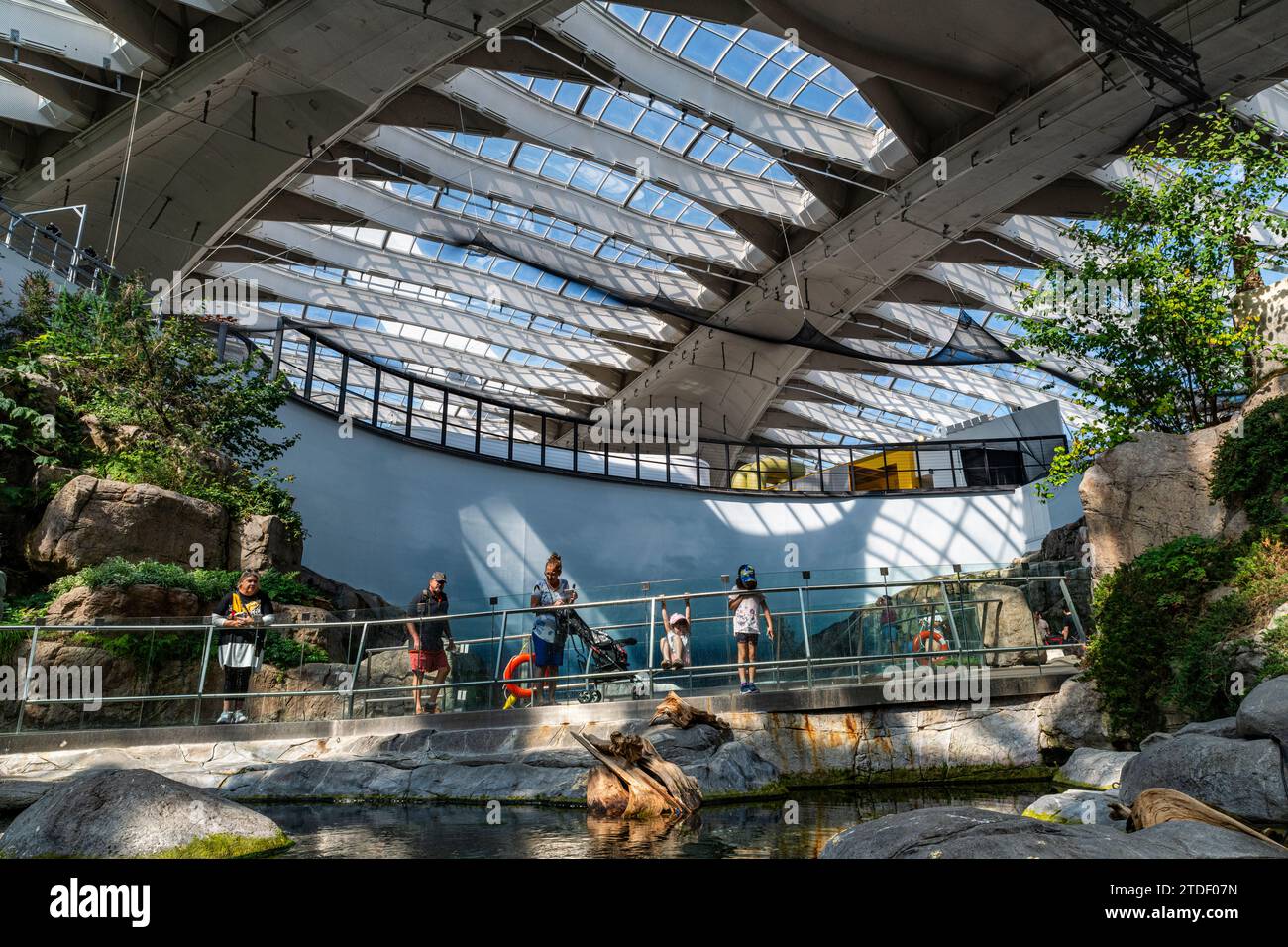 Montreal Biodome, Montreal, Quebec, Canada, Nord America Foto Stock