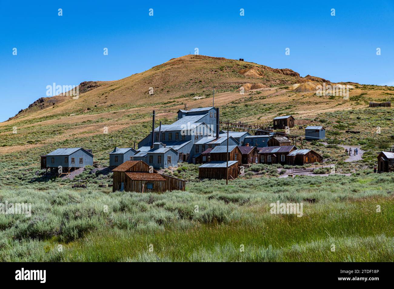 Città fantasma di Bodie, catena montuosa della Sierra Nevada, California, Stati Uniti d'America, Nord America Foto Stock
