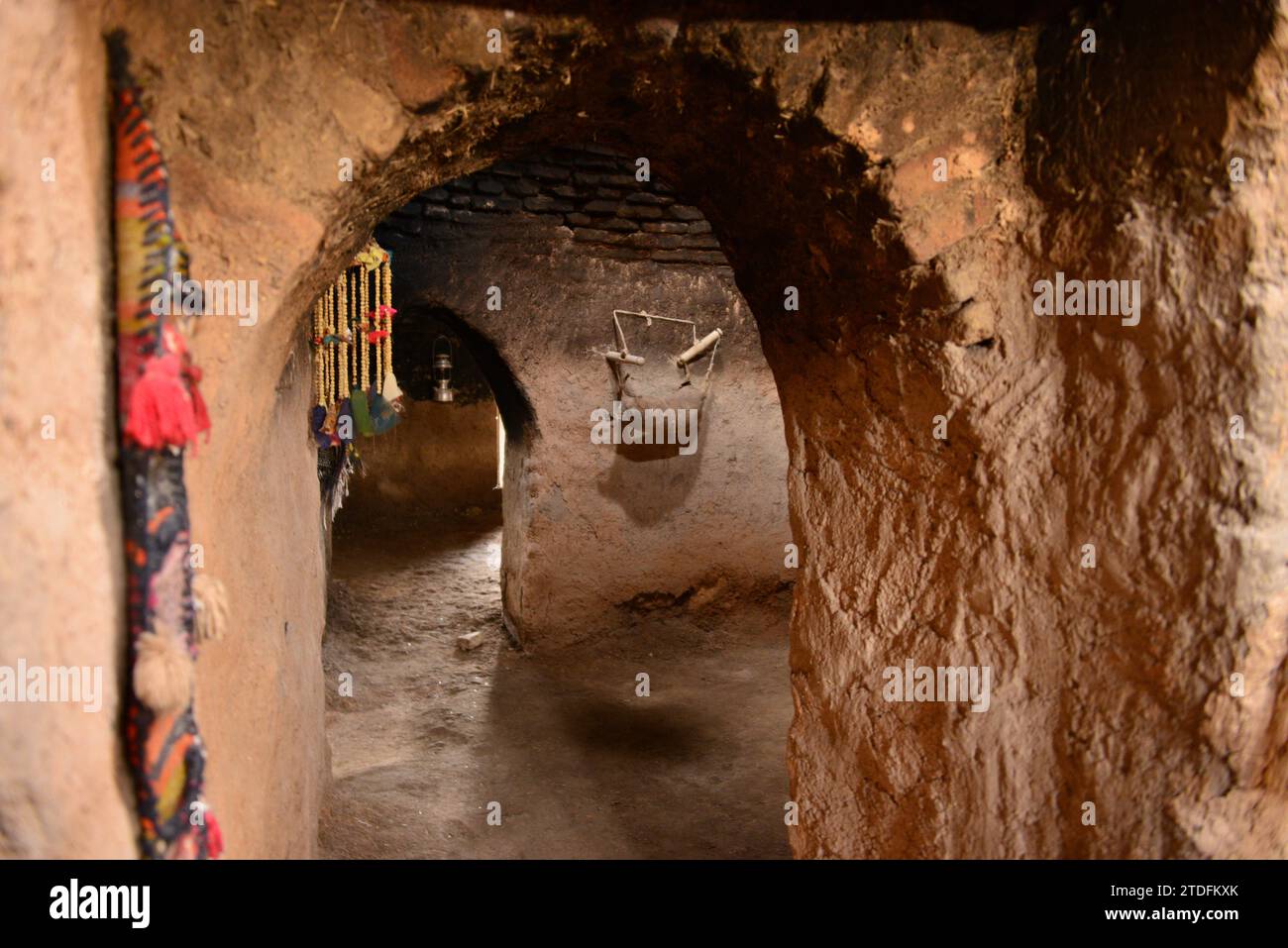 La fondazione della città di Harran risale probabilmente al XVIII secolo a.C.. Tipiche case coniche di questa regione Foto Stock