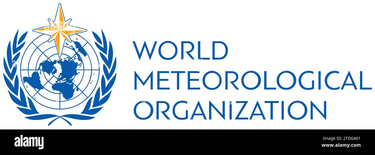 Logo World Meteorological Organization Foto Stock