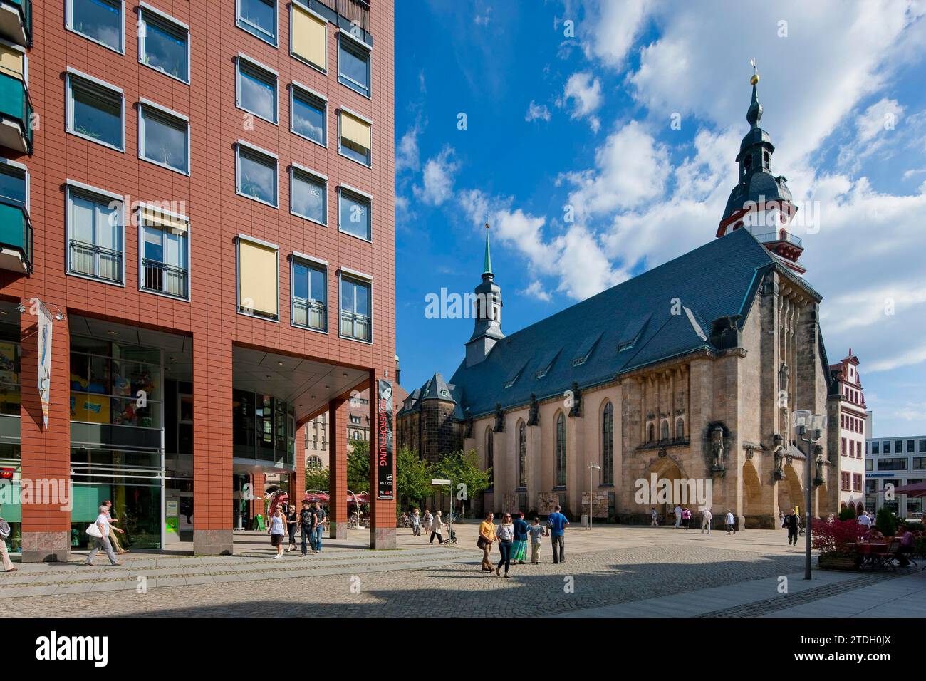 Chemnitz City Hall Passage Foto Stock