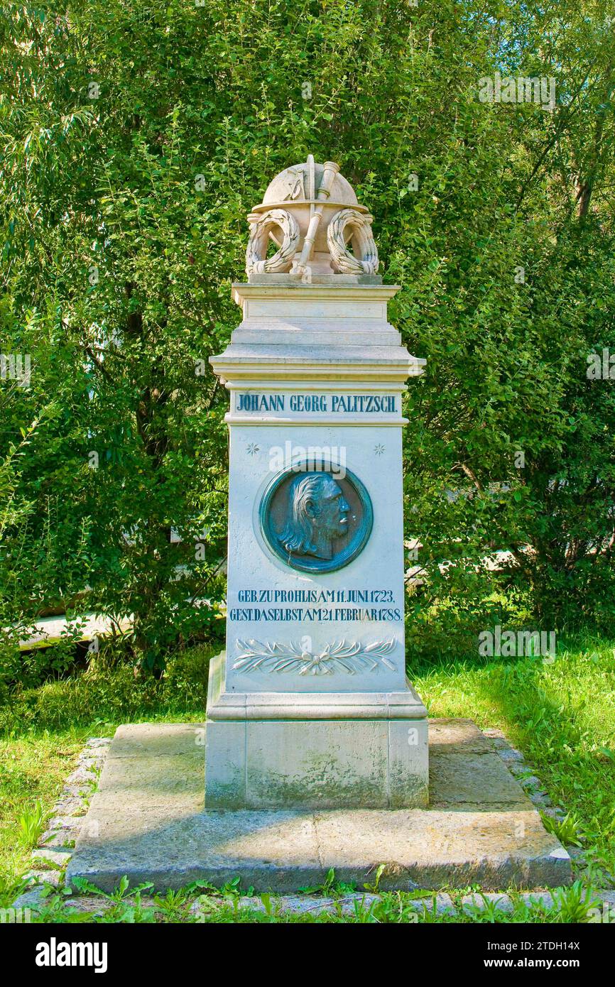 Memoriale Georg Palitzsch Dresda Prohlis Foto Stock