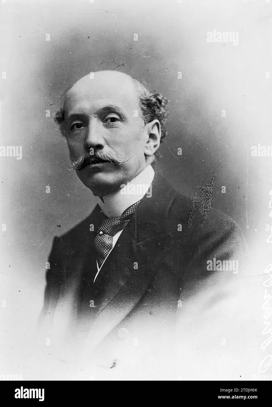 10/09/1913. Il signor Eduardo dato, che è stato incaricato da sua Maestà di formare il Gabinetto, e rispondere oggi a dodici. Crediti: Album / Archivo ABC / Kaulak Foto Stock