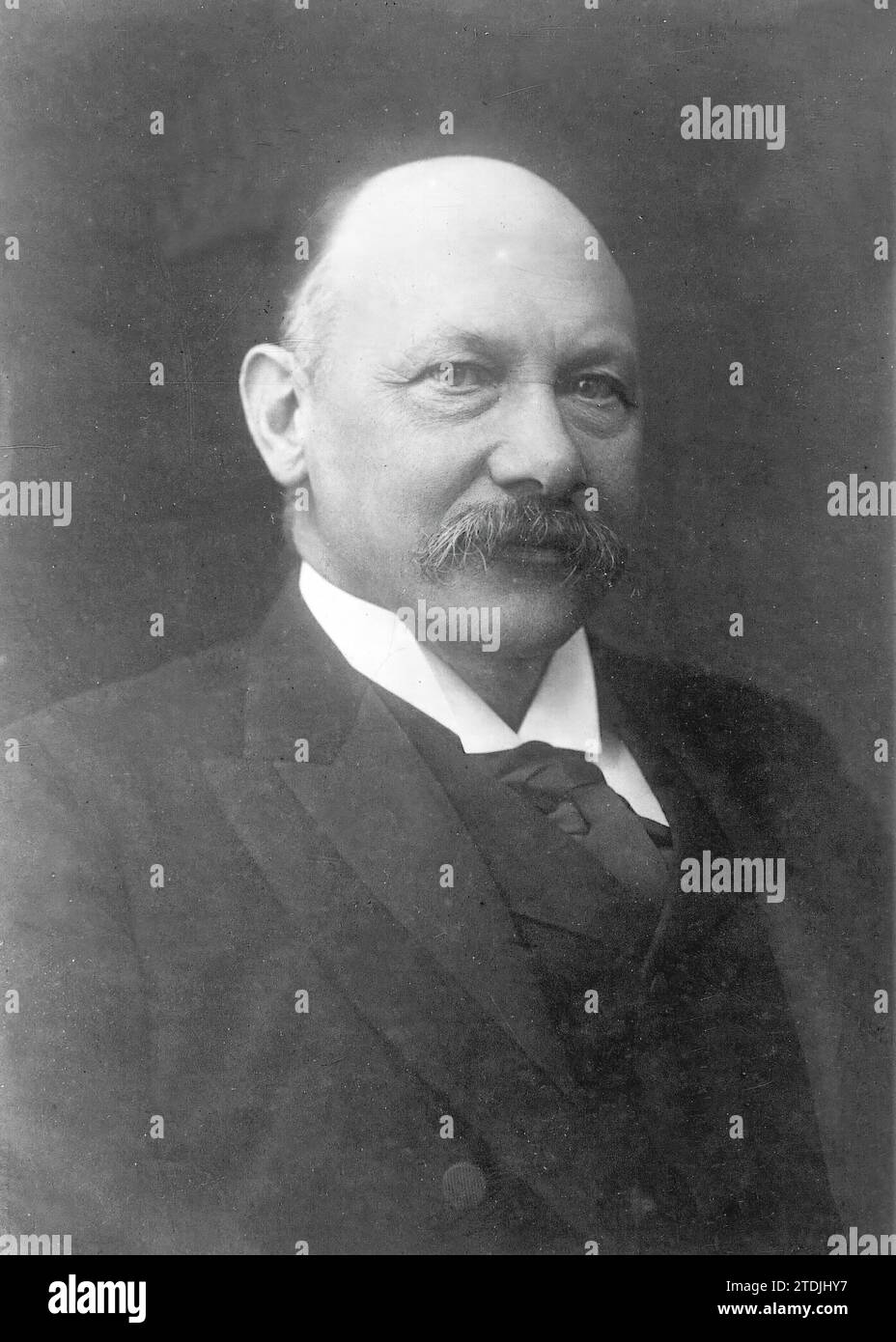 Heike Kamerlingh, professore della Leyden University, premio Nobel per la fisica nel 1913. Crediti: Album / Archivo ABC / Louis Hugelmann Foto Stock