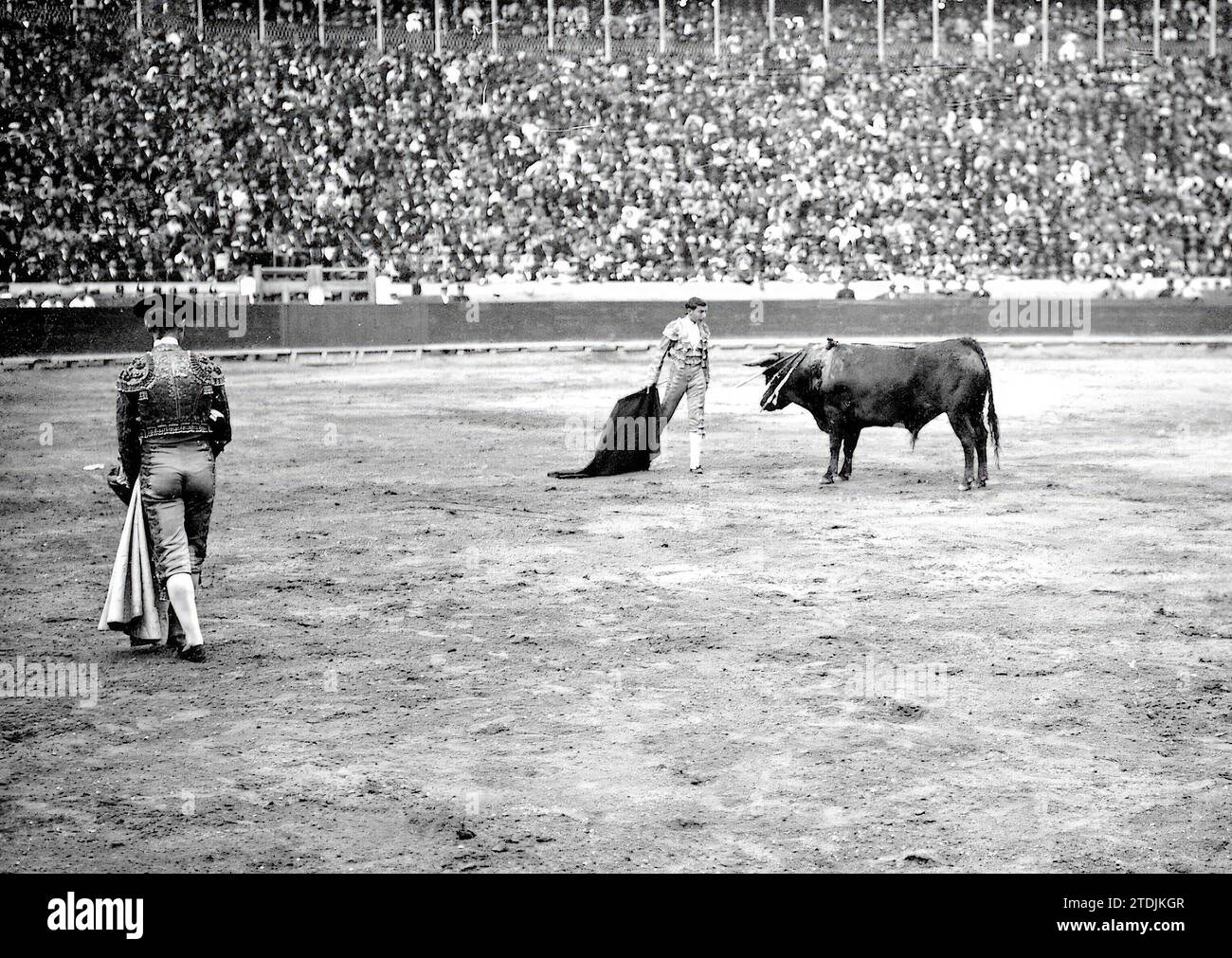 03/29/1913. José Gómez (Gallito), nella sua prima bolla della corrida Valencia il 30. Crediti: Album / Archivo ABC / Vicente Barbera Masip Foto Stock