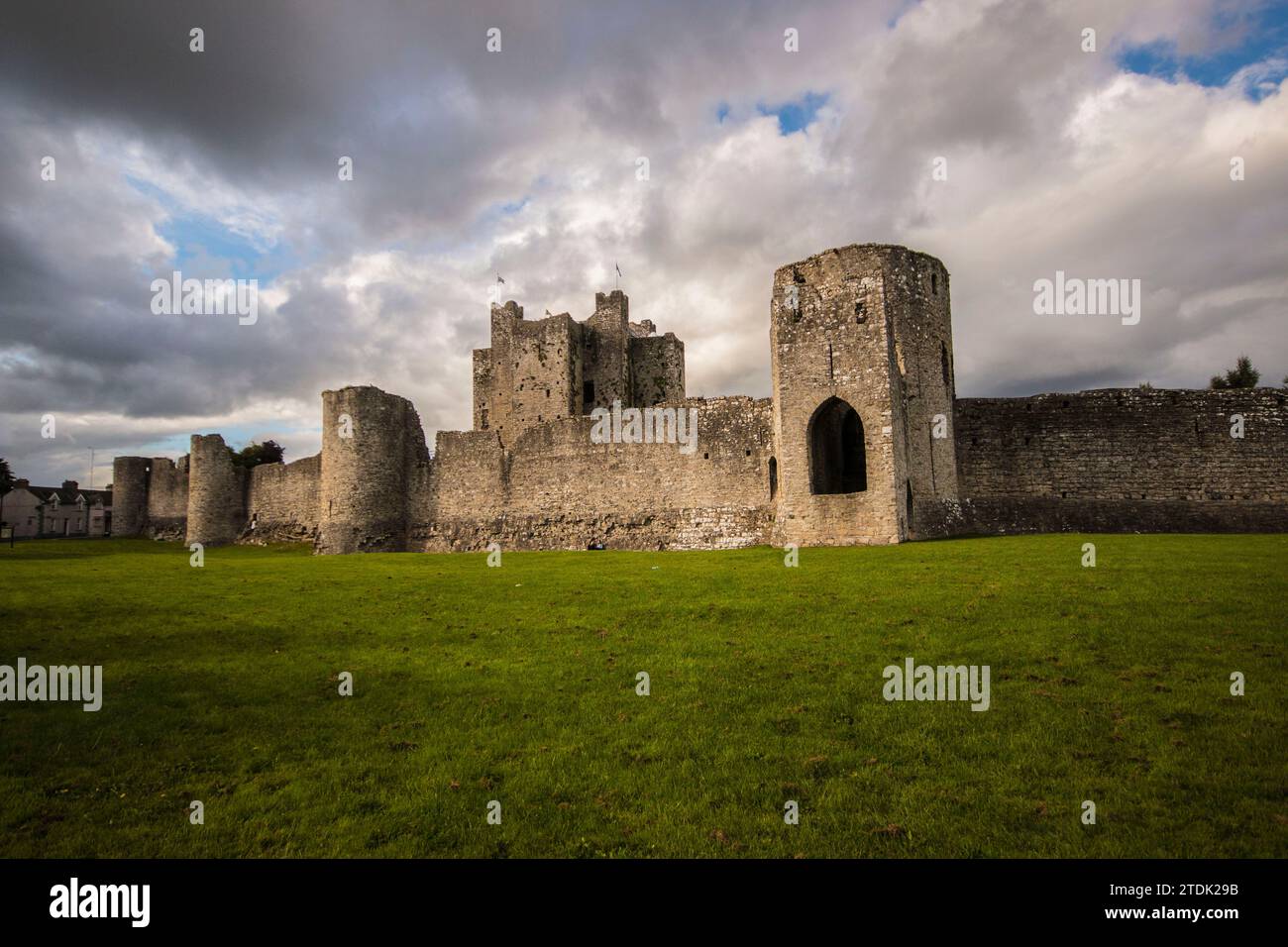 Castle Trim, a Trim, Irlanda Foto Stock