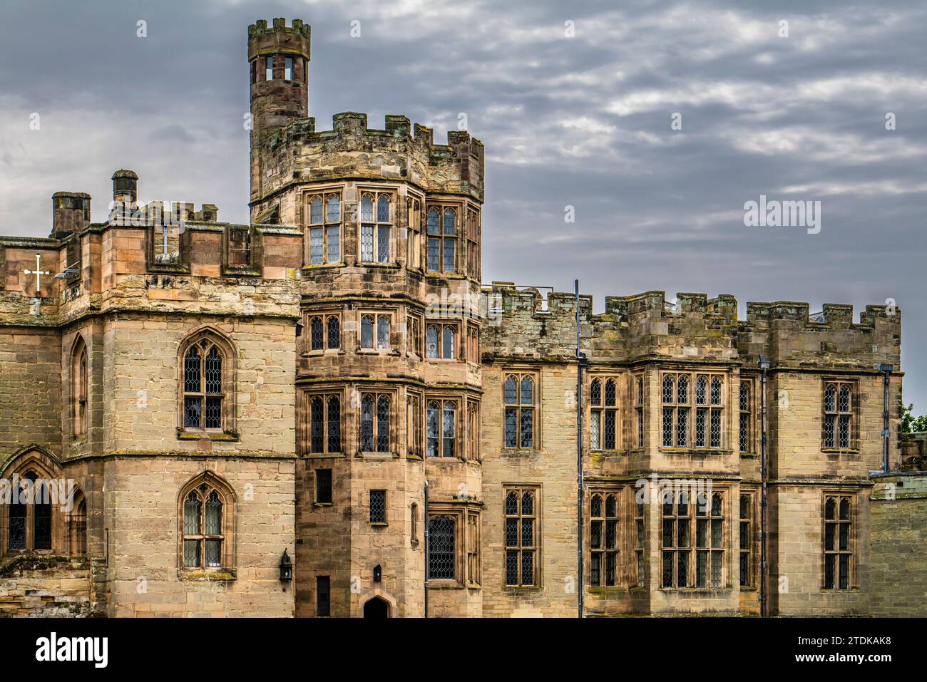 PRINCESS TOWER WARWICK CASTLE (1068) WARWICK WARWICKSHIRE REGNO UNITO Foto Stock