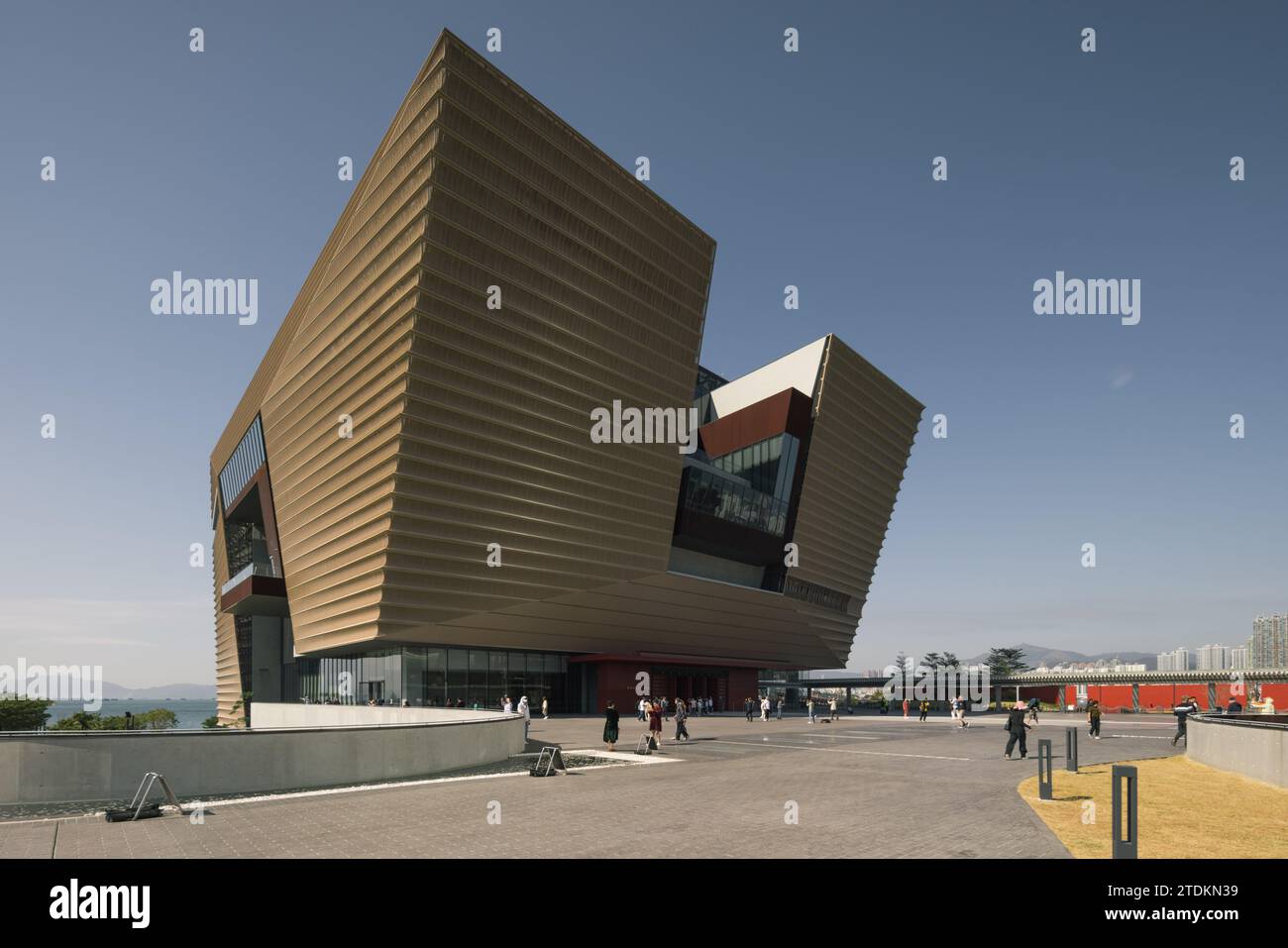 Hong Kong Palace Museum progettato da Rocco Architects nel quartiere culturale di West Kowloon Foto Stock