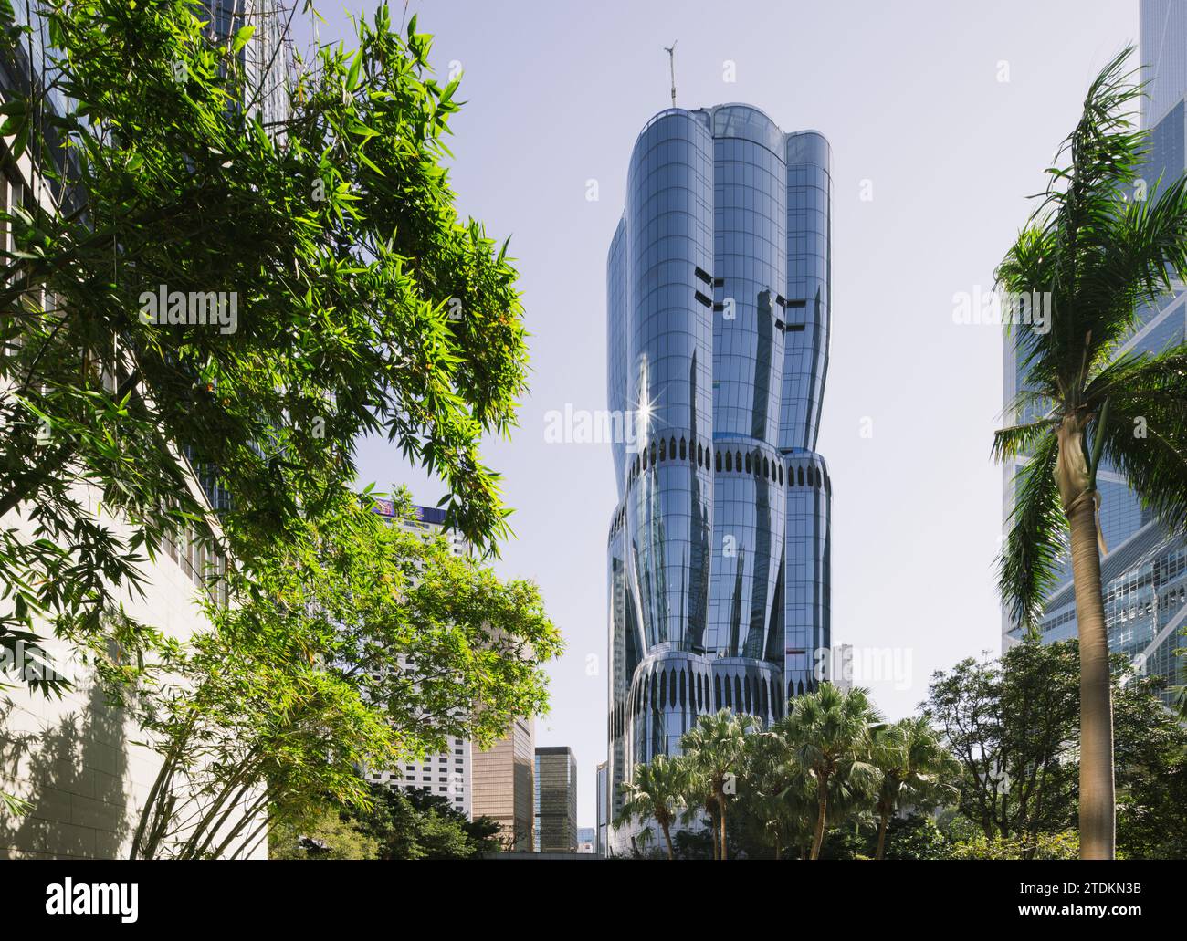 L'Henderson Skyscraper Hong Kong progettato da Zaha Hadid Architects Foto Stock