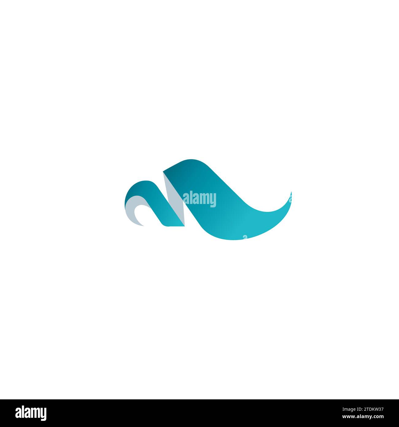 Simbolo del logo NM Design moderno. Icona NM Illustrazione Vettoriale