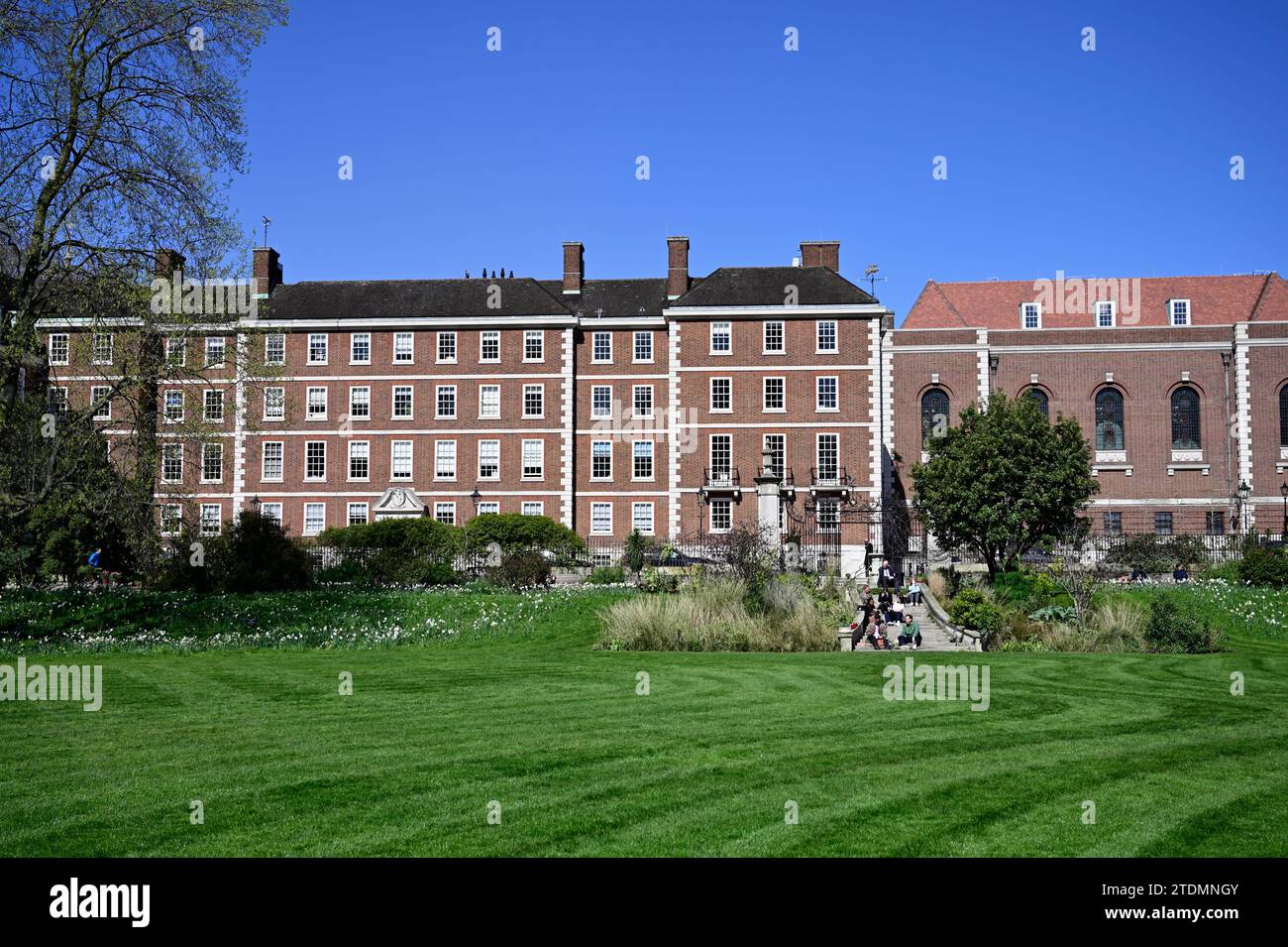 Inner Temple Gardens, Temple Legal District, City of London, Regno Unito Foto Stock