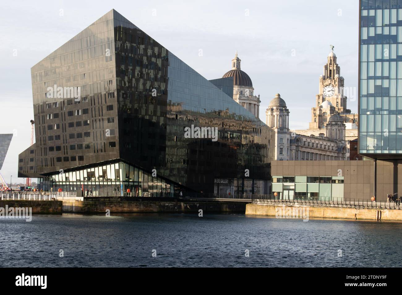 Royal Institute of British Architecture RIBA North sul lungomare di Liverpool. REGNO UNITO Foto Stock