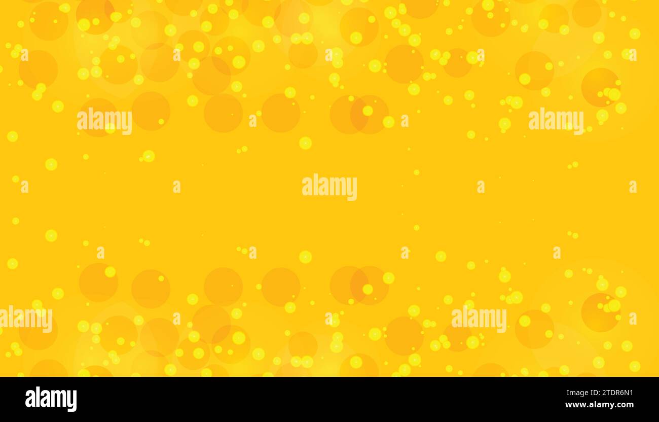 banner di sfondo con motivo bokeh vettoriale, design di effetti bokeh Illustrazione Vettoriale