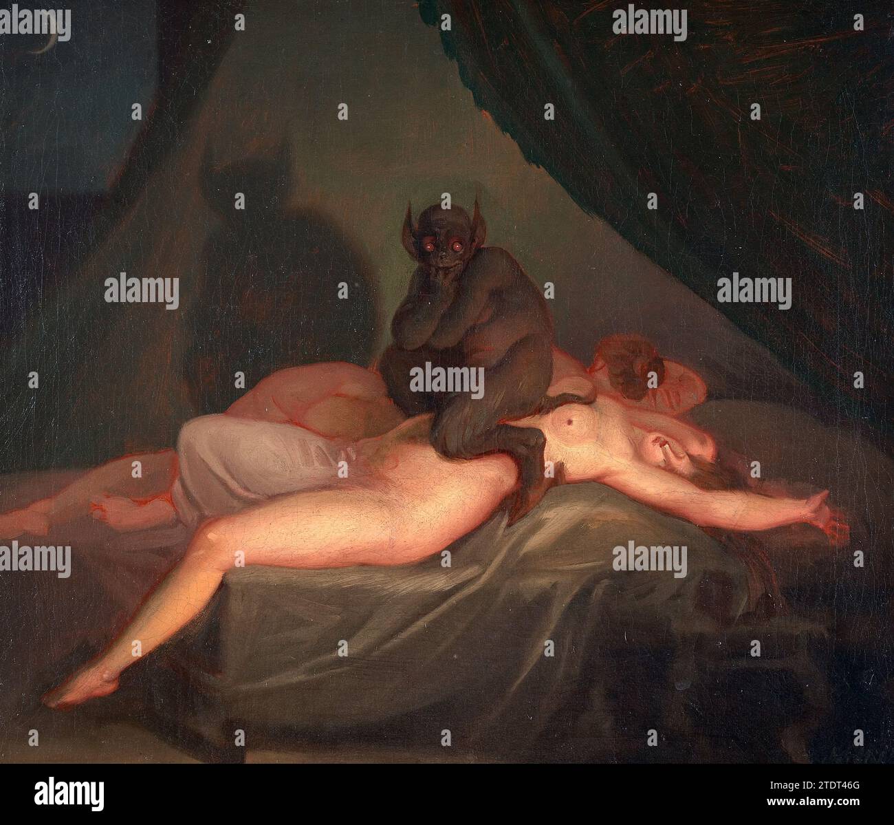 Nightmare di Nicolai Abildgaard, 1800 Foto Stock