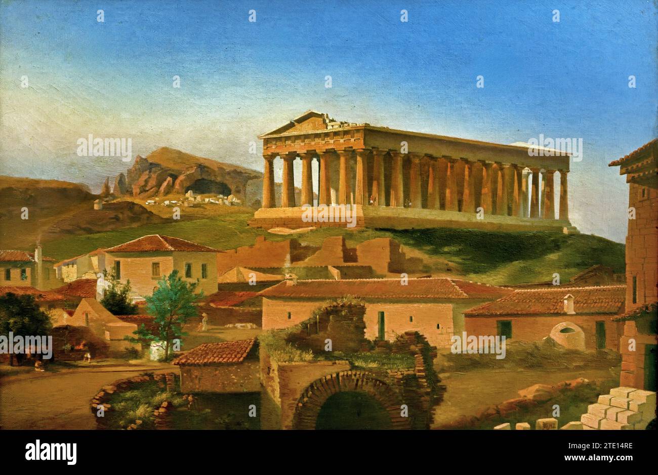 Soutzos Grigorios (1814 - 1869) Thision Painting XIX-XX secolo, Galleria Nazionale, Atene, Grecia. Foto Stock