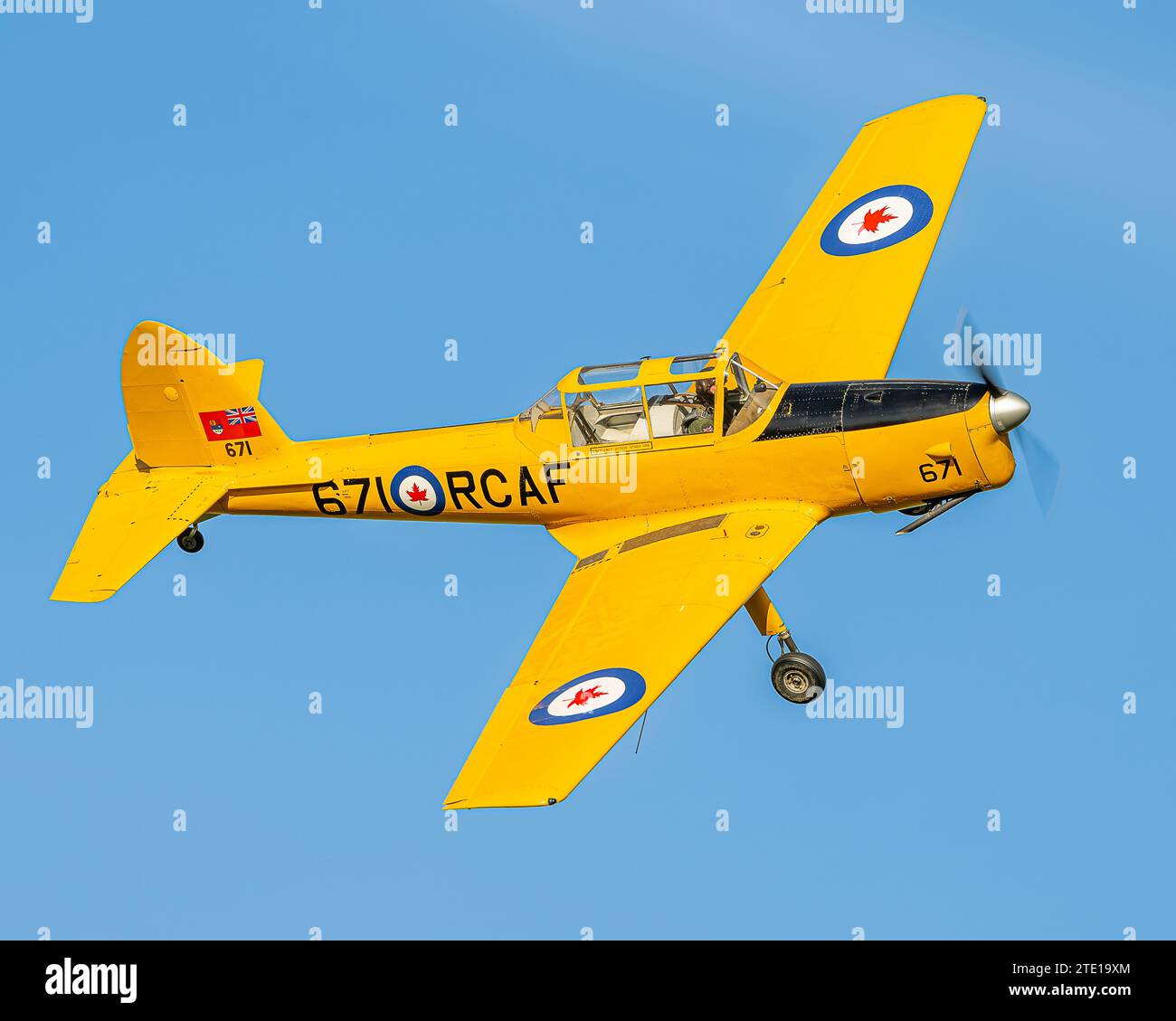 De Havilland DG+HC-1 Chipmunk MK22 Foto Stock