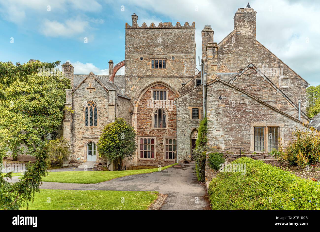 Buckland Abbey and Gardens a Buckland Monachorum, vicino a Yelverton, Devon, Inghilterra Foto Stock