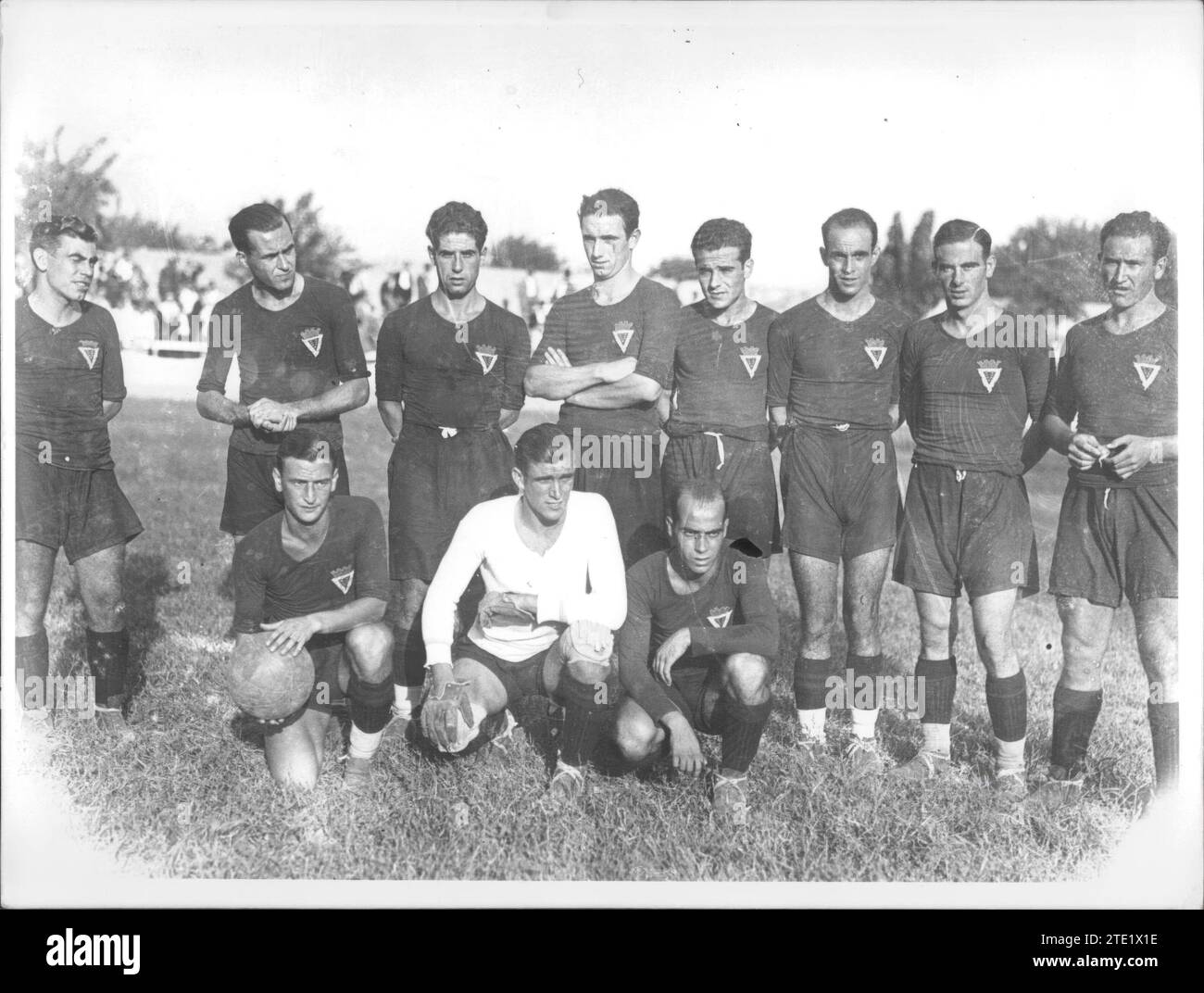 La squadra di calcio del Murcia nella stagione 1935-1936. Crediti: Album / Archivo ABC / López Foto Stock